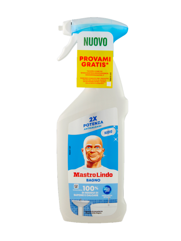 Mastrolindo Spray Bagno 500 Ml Potenza Anticalcare - Casabalò
