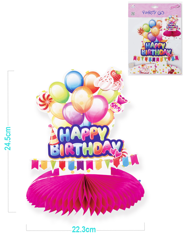 DIWULI Palloncino Happy Birthday Colorato Compleanno
